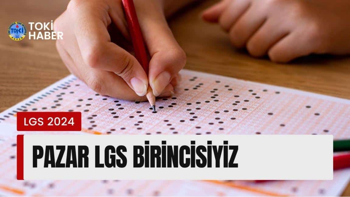 LGS İlçe Birincisi Olduk