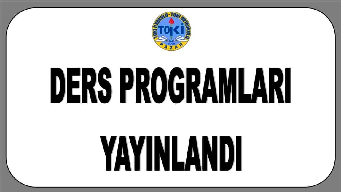 10.02.2025 Tarihinden İtibaren Geçerli Ders Programı