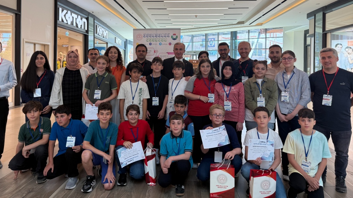 Kodlama ve 3D Tasarım Yarışmasında Final Sergisine Katıldık